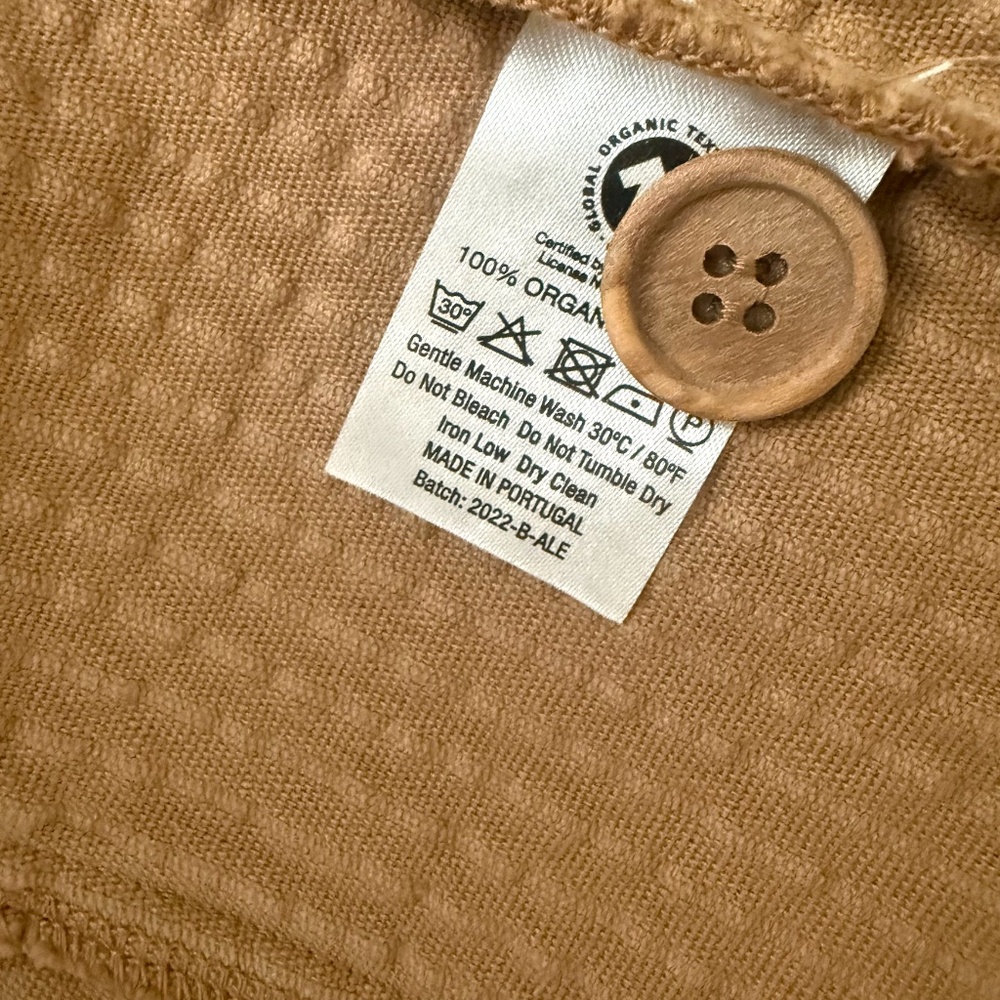 The Simple Folk The Corduroy Shirt Womens Camel - Picture 6 of 6